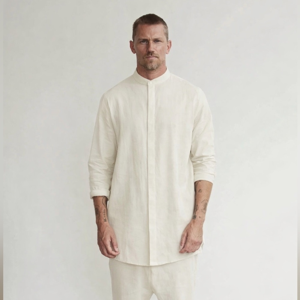 Eyn Vas Abstruse Button Up Shirt in 100% Cotton